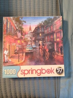Springbok 1000-Piece Jigsaw Puzzle - Colorful New Orleans Street Scene